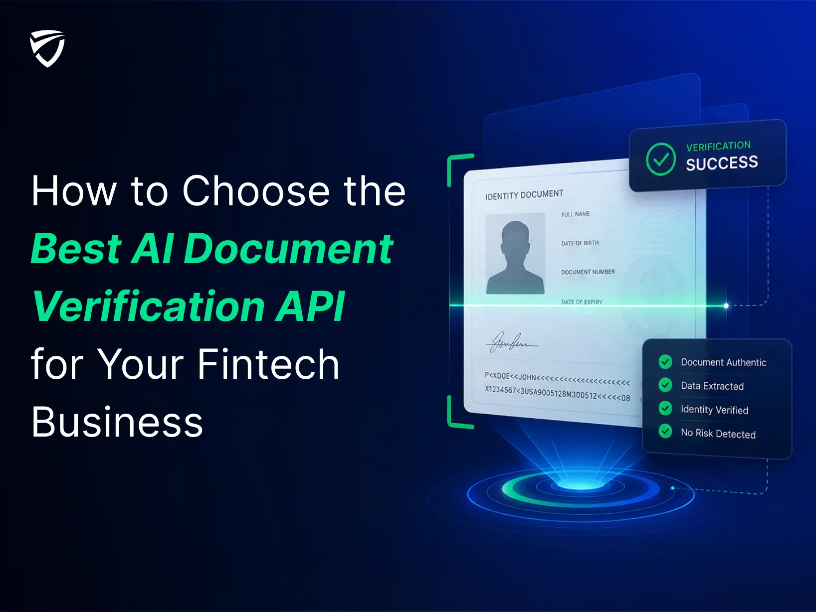 Best AI Document Verification API for Fintech
