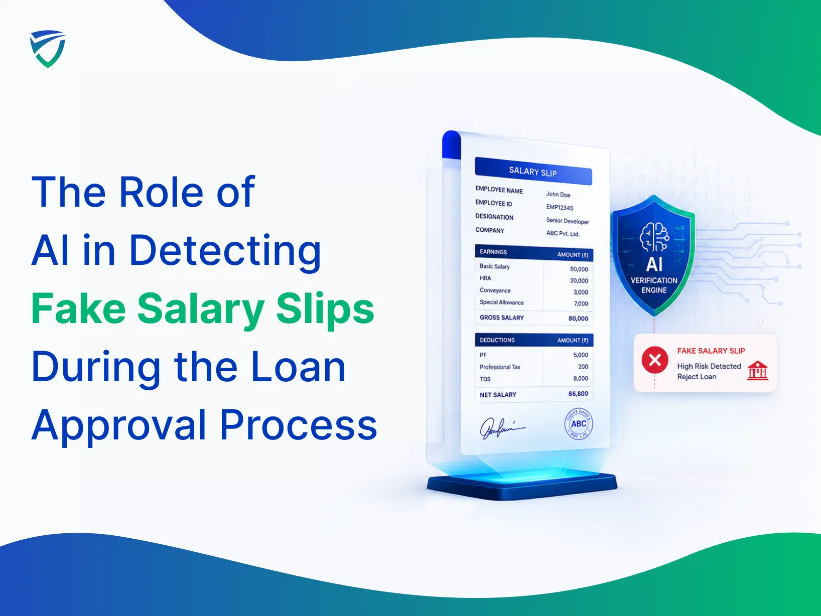 How AI Detects Fake Salary Slips Before Loan Approval